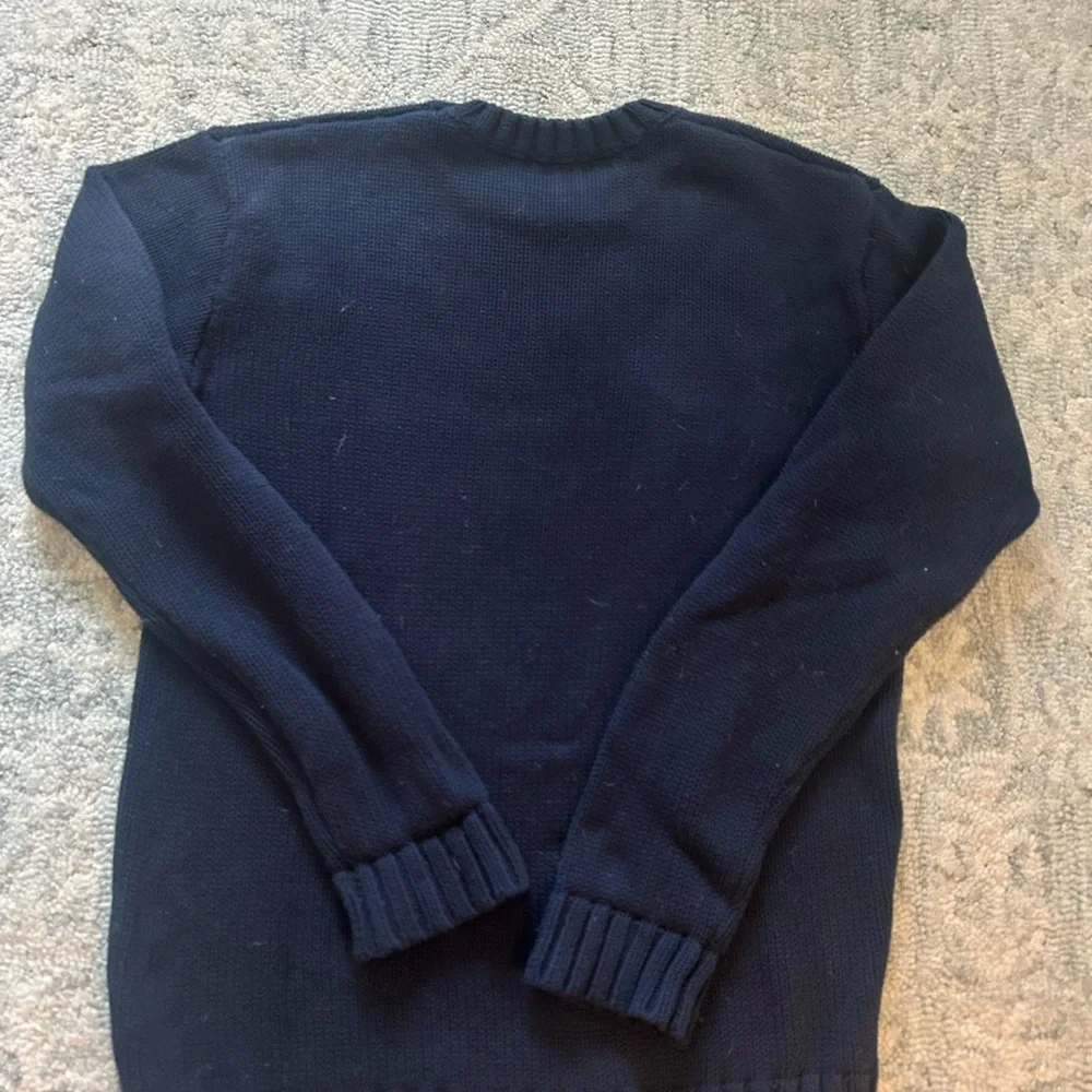 Brandy Melville Navy Sweater with American Flag - Picture 3 of 3